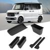 GOOTISOCI Honda 3rd Generation Center Console Passenger Seat Storage Tray Door Storage Box Rubber and Interior Storage Space Protector N-BOX (JF5/JF6)
