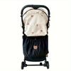 1pc Stroller Bag Lightweight Parent Bag with Bear Design - Large Capacity Storage Pouch for Strollers, Milk Bottles