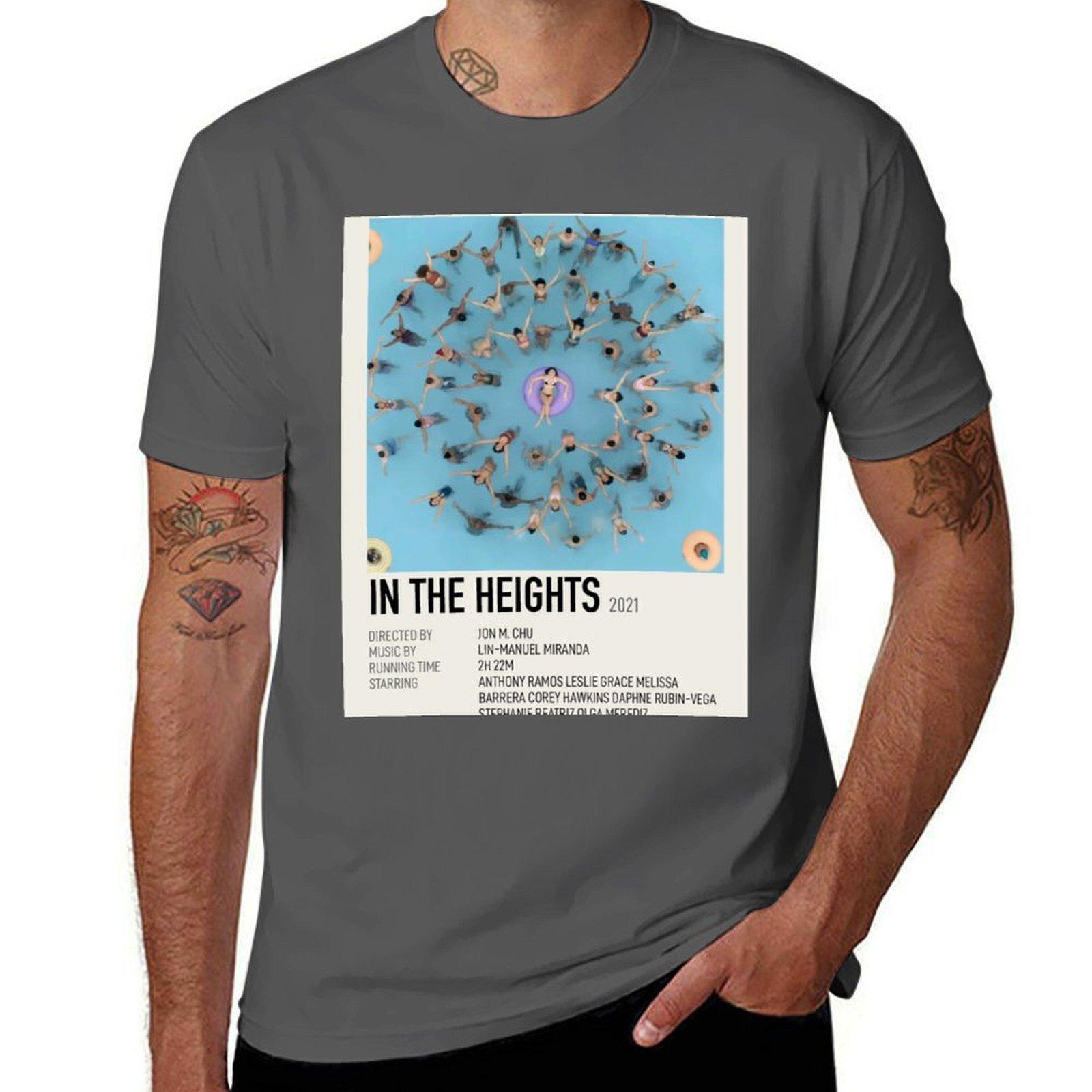 

in the heights movie TShirt Sporty Breathable Short Sleeve TShirt 4XL