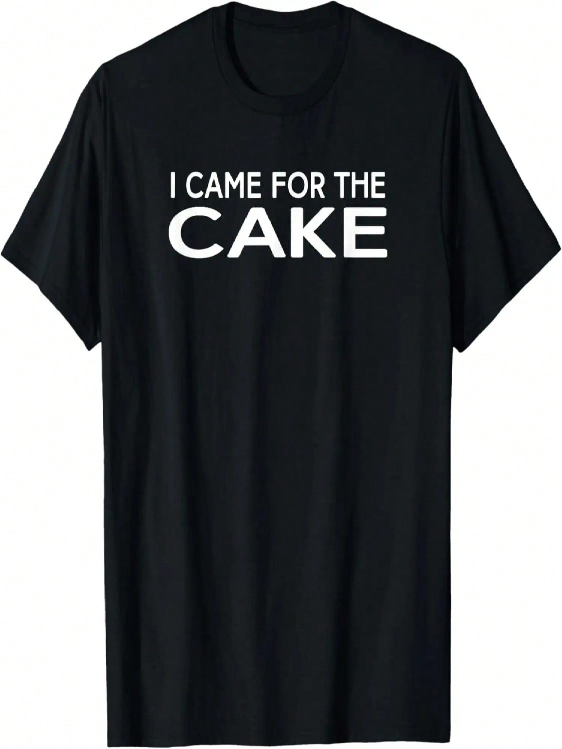 I Came For The Cake Birthday Graphic T-Shirt S разноцветный