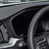 Real Carbon Fiber Car Accessories Speedometer Frame Cover Soft Sticker For Volvo XC60 2018      2024 2025