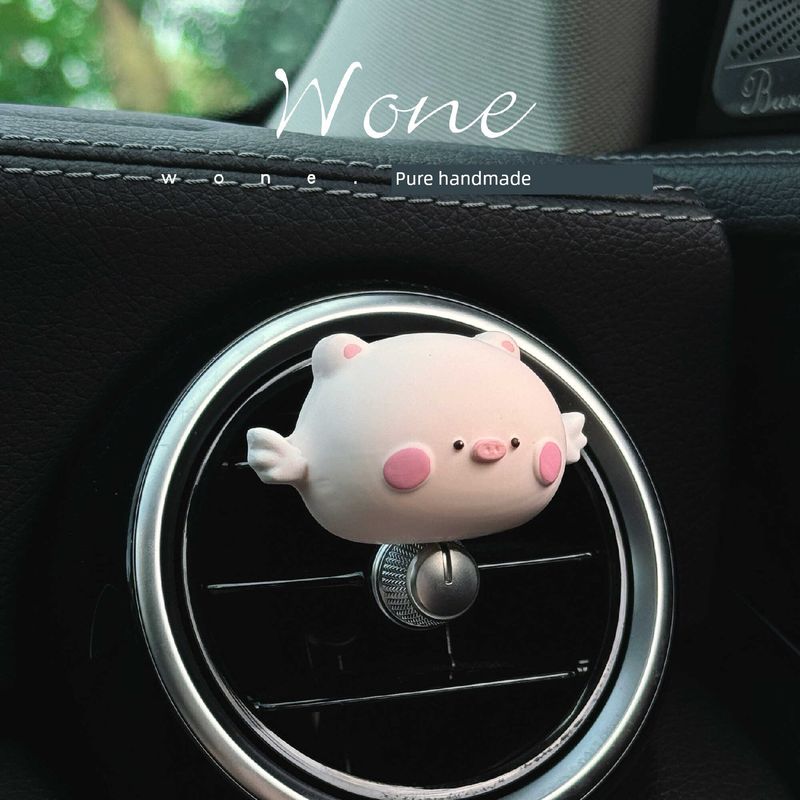 

Auto Perfume Aromatherapy Cute Mini Kweichow Moutai Pig Air Conditioner Air Outlet Decoration Fragrance Fragrant Stone Girl Gift Flying Piggy Air Vent