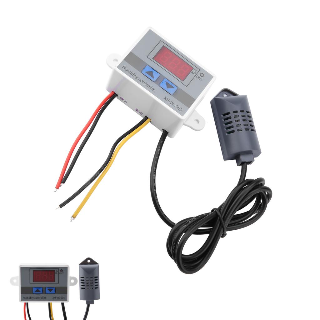 XH W3005 Digital Hygrometer Switch Controller Humidity Sensor 0 99percent RH 12V