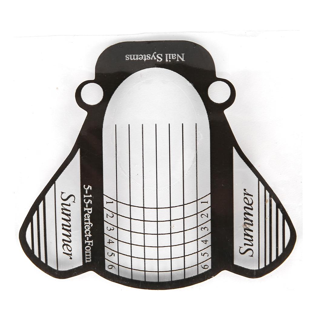 500 buc Forme Unghii Autocolante Extensie Unghii PVC Decorare Accesorii Nail Art