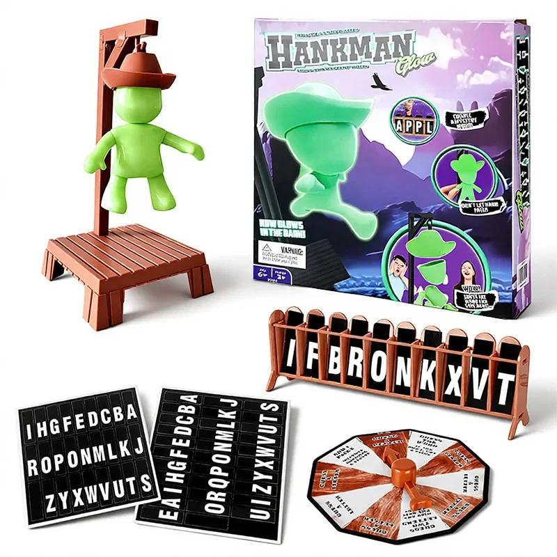 Magnetisches Galgenmännchen Mystery-Wortspiel Galgen Wortraten Brettspiel Tischspiel Für Alle Altersgruppen Versammlung Party Interaktives Spielzeug