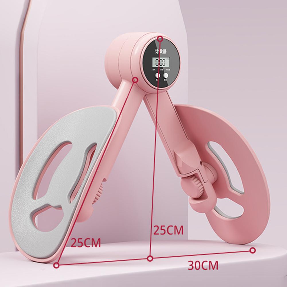 Pelvic Floor Muscle Trainer Pelvic Floor Exerciser with Counter Ergonomic Thigh Exerciser Non Slip for Women Postpartum Recovery