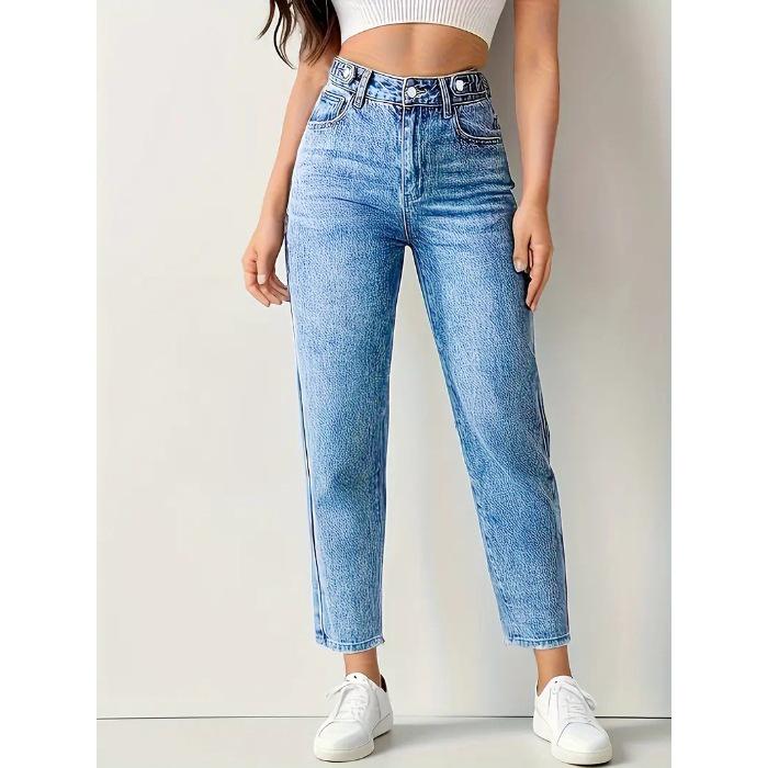 Women s Plus Size Stretch Skinny Jeans in Washed Denim 2XL