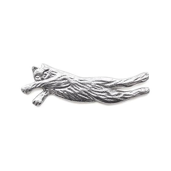 Keystone Aluminum Cutlery Rest Cat Silver W9D0.4L3cm KI052076