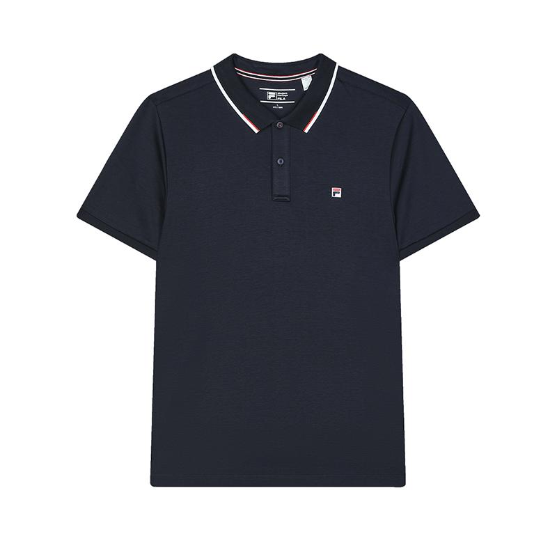 New FILA Polo Shirts Men's Legend Blue F11M421122FNV