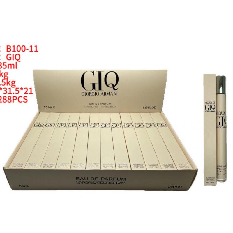 Men's and women's test tube perfume Small test tube 35ml Fashion Women's Fragrant Floral Perfume