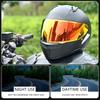 High Performances Motorcycle Visors Wide Angle View Helmets Visors PC Lens for Professional Racings & Trip for HJC C10