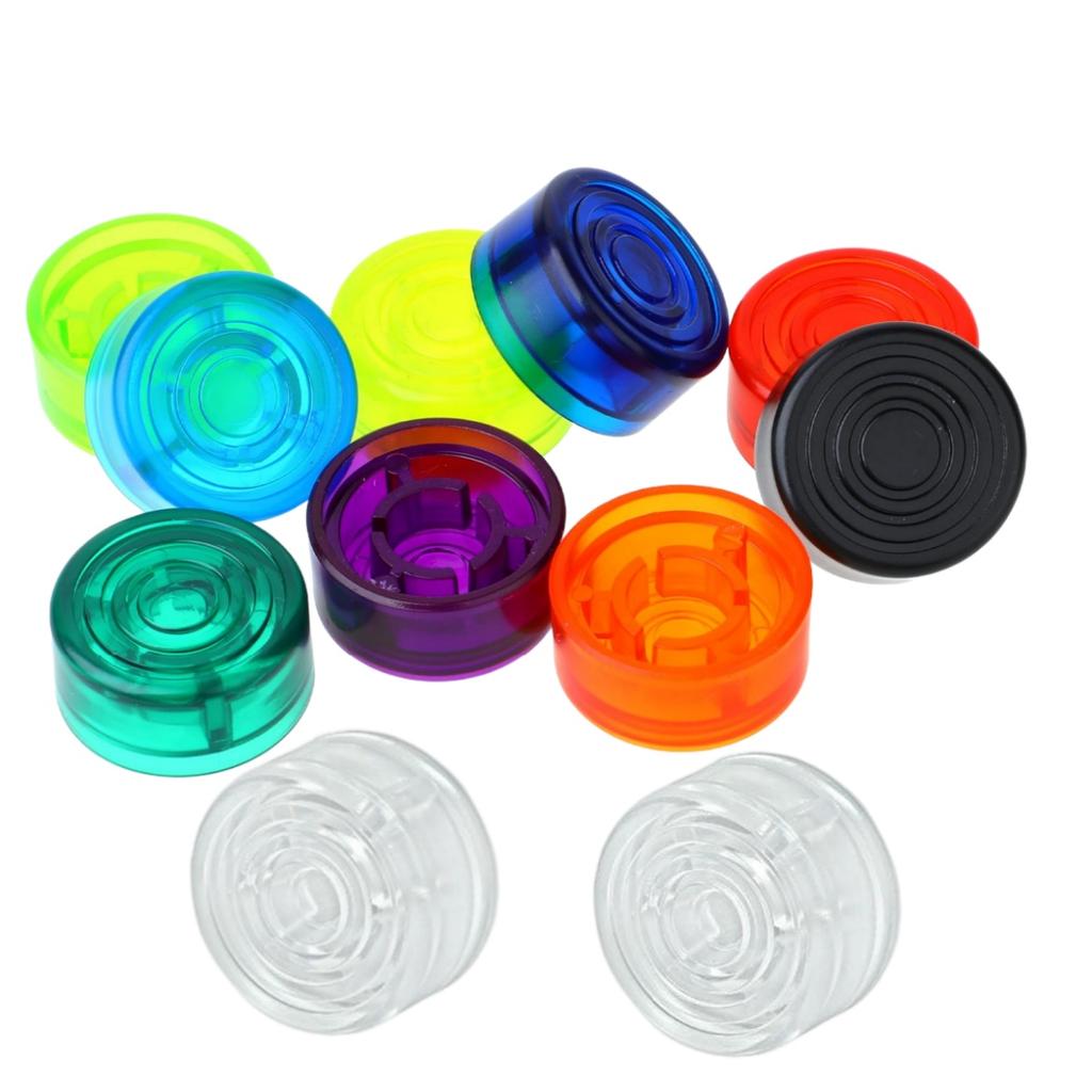 Miwayer 2pcs Guitar Effects Pedal Footswitch Toppers,Plastic Foot Nail Cap for Guitar Effects Pedal Buttons Common Pedal Switche