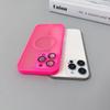 Magnetic Luxury Matte Translucent Armor Shockproof Case For 16 15 14 13 12 11 Pro Max For Magsafe Wireless Charge Cover