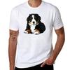 Pup Bernese Mountain Dog TShirt Work Wear Breathable Tee
