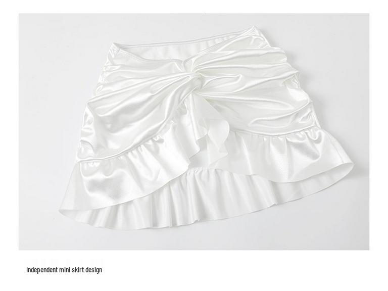 Women's Three-Piece Rhinestone Bikini Set: Sexy Push-Up, Tummy Control, Slimming Swimsuit for Vacation