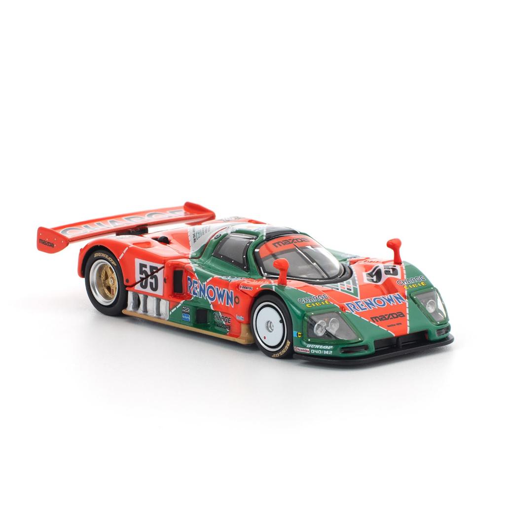 Genesis Company POP RACE Scale Mazda 787B 1991 Le Mans 24 Hours Finished PR640301 1/64 Winner, Model,