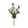 Francfranc Rose Eucalyptus Mix Bouquet, Pink, 2025 Model, Artificial Flowers for Interior Decoration
