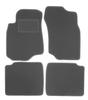 Velour Graphite Car Mats For: Mitsubishi Lancer VII Station Wagon, Sedan (2003-2008)