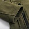 Men's Tactical Fleece Jacket: Stand-up Collar, Warm for Outdoor Sports, Autumn/Winter Mountaineering.