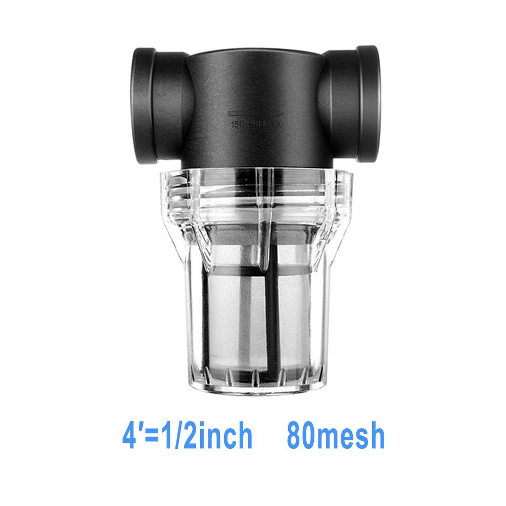 Garden Watering Filter 40 80 Mesh Inline Mesh Strainer Water Pump Filter Screen Garden Irrigation System Water Pipe Filter