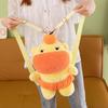 Shuitunlulu Plush Backpack Large Capacity Soft Toy Shoulder Bag For Kids And Teens