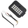 Applicable Lexus LM500 Tailgate Lamp: Special Rear Trunk Add-on In Black, Two-Color Lighting