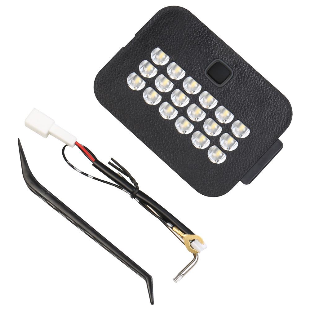 Applicable Lexus LM500 Tailgate Lamp: Special Rear Trunk Add-on In Black, Two-Color Lighting