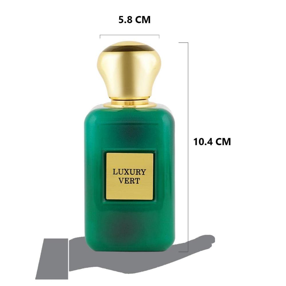 RiiFFS Luxury Vert Importé Parfum unisexe longue durée 100 ml, agrumes, floral et sucré, parfum apaisant
