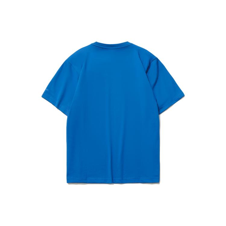Li Ning Sports Fashion Collection T Shirt Men's Blue AHSR339-3
