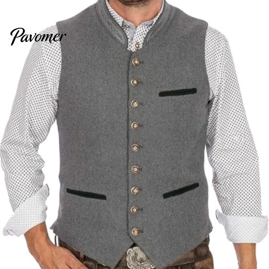 Bavārijas Oktoberfest kostīma veste vīriešu vestei