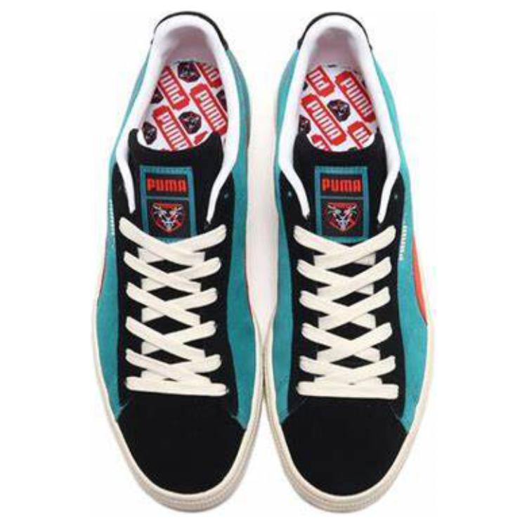 PUMA Clyde OG Unisex Sneakers Black Red Blue 391962-04