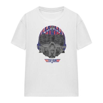 Womens/Ladies Maverick Helmet T-Shirt