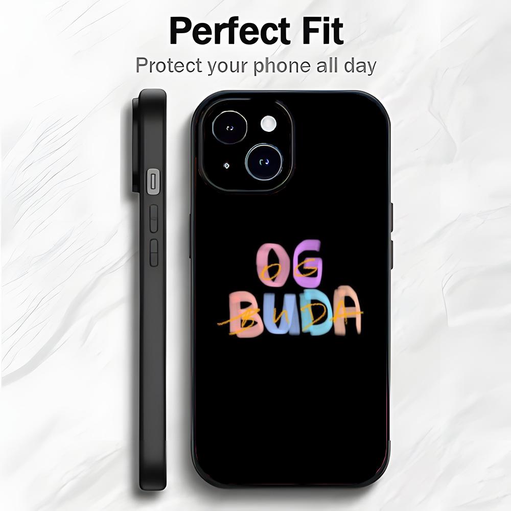 Russian Rap Star O-Og Buda Phone Case Phone Case Soft Packaging Lightweight For iPhone17 16 15 14 13ProMax