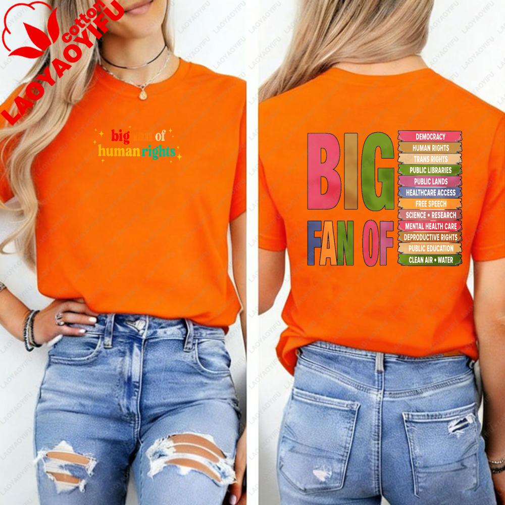Big Fan of HuUnisex Rights Retro Vintage Tshirt Radicalized By Basic Decency Sweatshirt Everyone Welcome Hoodie Gift for Liberal