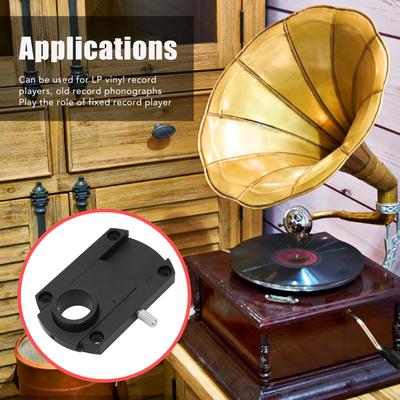 Hifi konverzní raménko pro gramofon 20mm vnitřní otvor slitina hliníku náhradní základna raménka pro LP vinyly