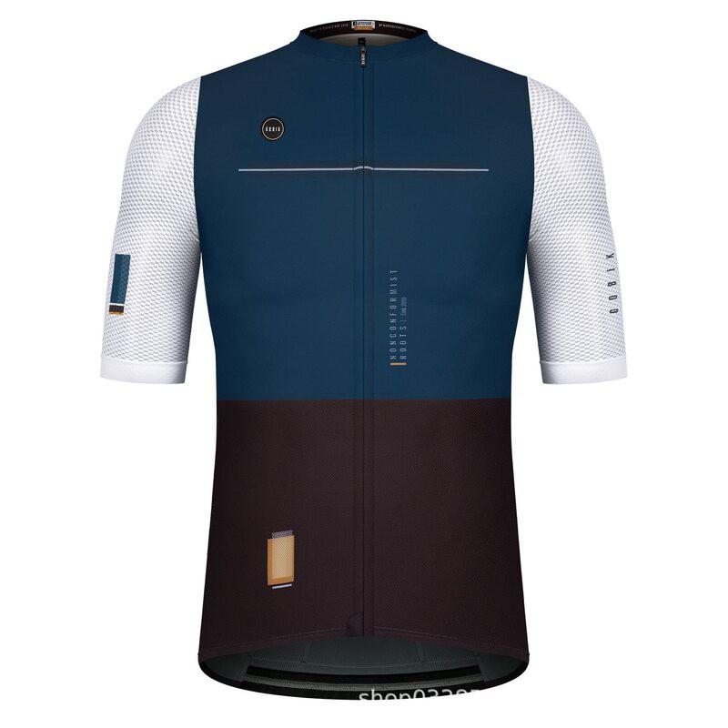GOBIK Mens Cycling Jersey Short Sleeve Breathable Road Bike Shirt Ride
