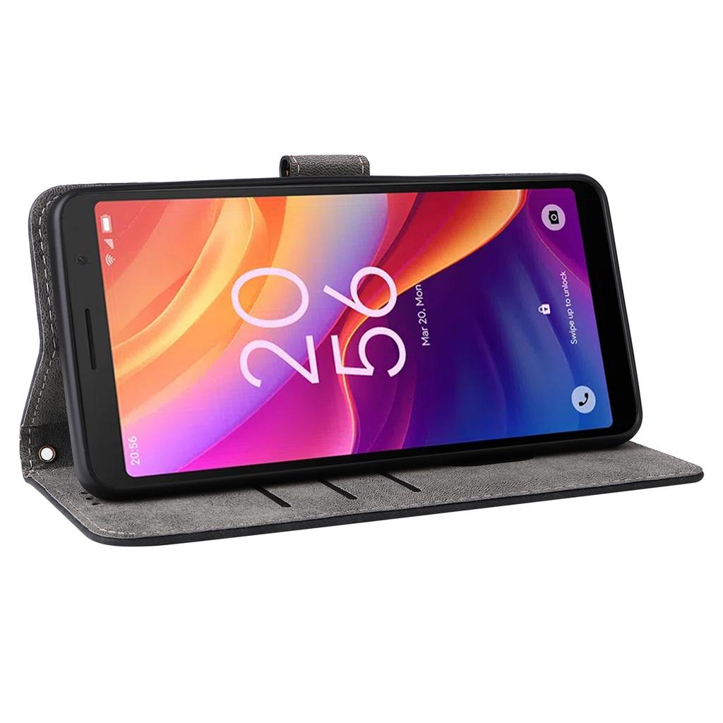 For TCL 501 T433D Case Wallet RFID Blocking Leather Phone Cover Wholesale Supplier