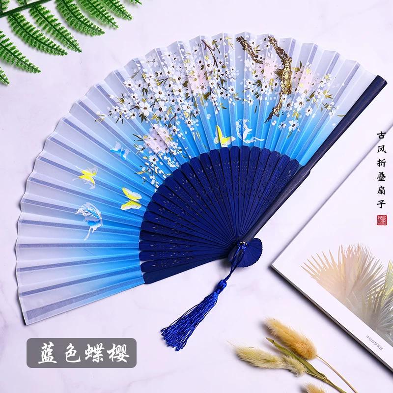 New Model Folding Fan with Ancient Style, Super Fairy-Like Hanfu Accessory, Folding Fan, Traditional Costume, Ancient Style Jewelry, Chinese Style