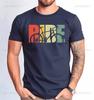 Funny Ride Bicycle Cycling Rider Man Graphic T Shirts Gift for Fathers Day Shortsleev Summer High Quality Cotton Ropa Hombre