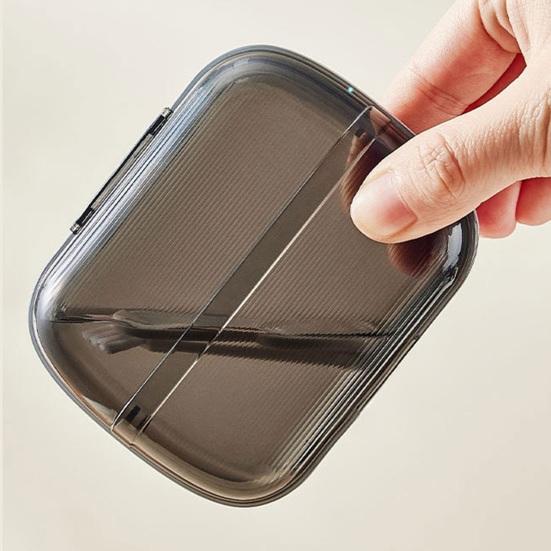 Přenosný úložný box na rovnátka Bezpečný omyvatelný design Ekologický Cestování do domácí kanceláře Neviditelný box na rovnátka