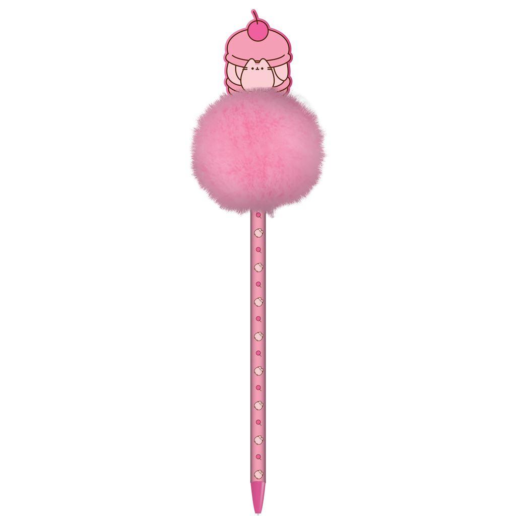 Pusheen Cherry Pom Pom Pen