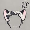 Süßes Japanisches Kawaii Katzenohren Stirnband Schwanz Set Lolita Mode Cosplay Kostüm Zubehör