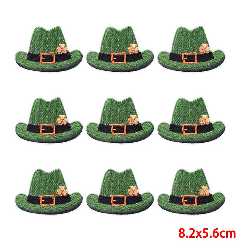 10 Pcs/lot Wholesale Embroidery Patch Iron On Patches For Clothing Patches On Clothes Jackets Decor Applique Sew Supplies