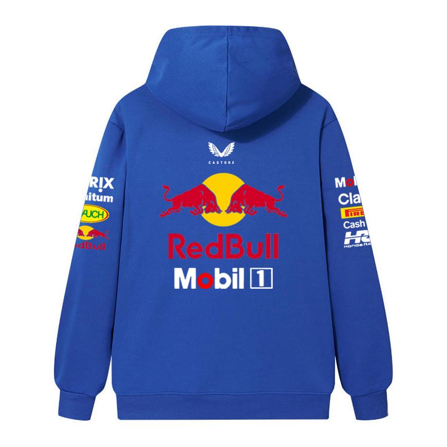 F1 Rennanzug, Red Bull Verstappen Team Uniform, Frühjahrs- und Herbst-Hoodie