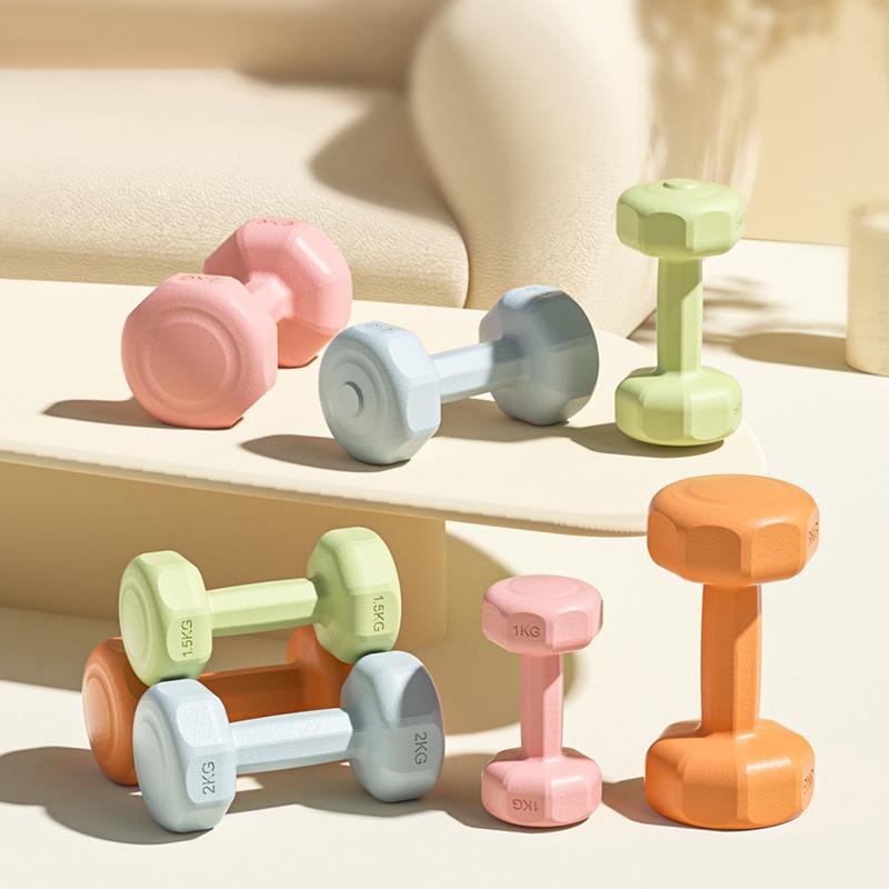 1Pc Frauen Hanteln Fitness Haushaltsgeräte Farbe Fitness Krafttraining Zu Hause Fitnessgeräte Training Sport