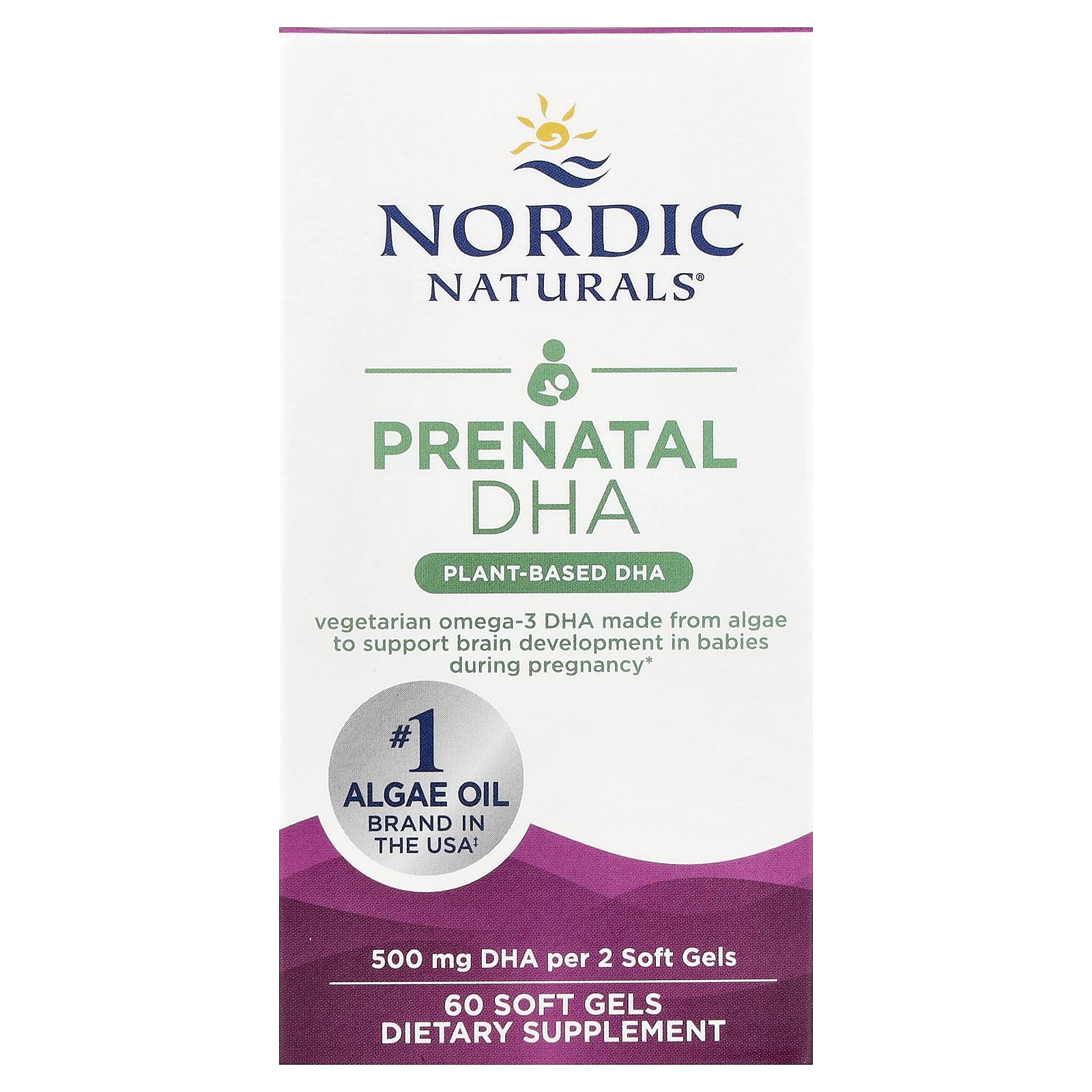 

Dha for Pregnancy, 60 Softgels (250Mg per Softgel)