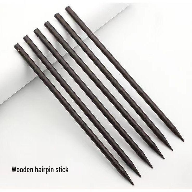 

Серебряная женская заколка для волос высокого класса в китайском стиле 2024 для прически пучок