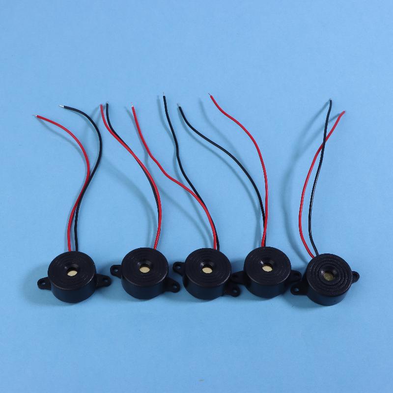 5/10Pcs High Decibel Buzzer Sfm-20B Dc 3-24V Continuous Sound Buzzer 2312 Active Piezo Buzzers For Car 5Pcs