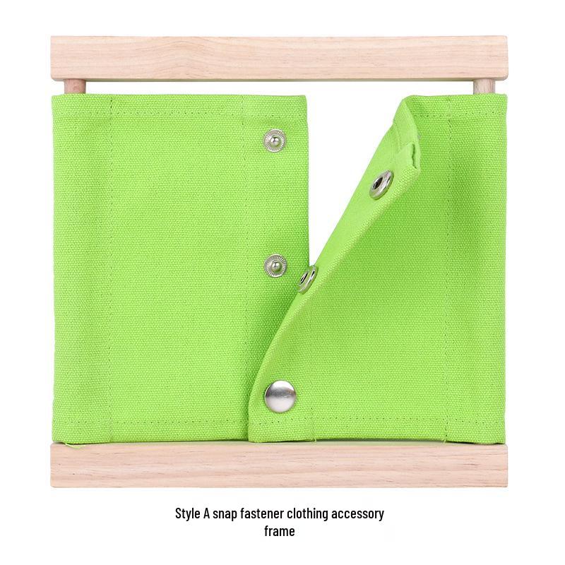 Montessori Early Education Button-Handling Kit for Kindergarten Children