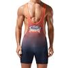 TAUWELL Men's New Fitness Swimming Suit Breathable 100% Polyester Knitted Quick Dry Vest Shark Pants for Foreign Trade
